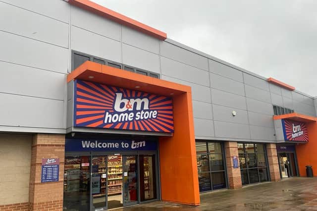 The B&M homestore in Hunslet which was hit by an armed robbery (Photo by National World)