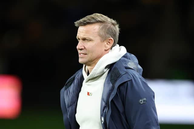 BIG CHANGES - Leeds United head coach Jesse Marsch made 10 changes for the Carabao Cup game at Wolverhampton Wanderers. Pic: Getty