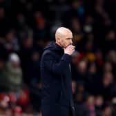 ISSUE: For Manchester United and boss Erik ten Hag ahead of Sunday's Premier League rematch against Leeds United at Elland Road. Photo by Naomi Baker/Getty Images.
