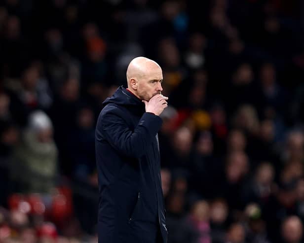 ISSUE: For Manchester United and boss Erik ten Hag ahead of Sunday's Premier League rematch against Leeds United at Elland Road. Photo by Naomi Baker/Getty Images.