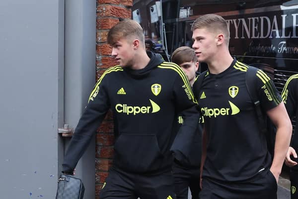 LOAN MOVES? Joe Gelhardt and Charlie Cresswell have not been in the picture when it comes to Daniel Farke's Championship side of late and could consider their best chance of involvement coming with loan exits in January. Pic: Getty