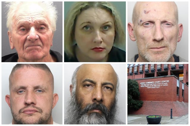 A selection of those who have been put behind bars recently. (pic by WYP / National World)