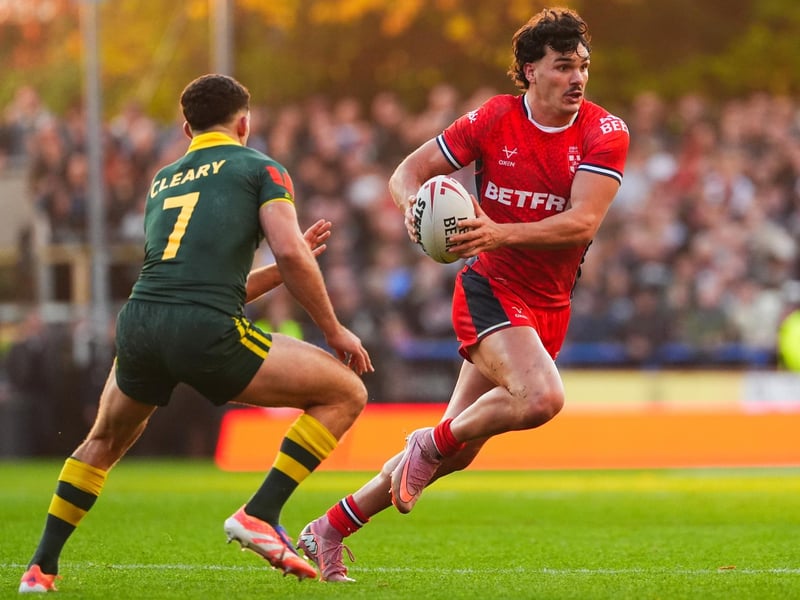 Not exactly outstanding, but certainly one of England’s best throughout the three games, when his top-level NRL experience showed 7