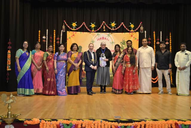 Organisers with the Lord Mayor City of Leeds and Lady Mayoress