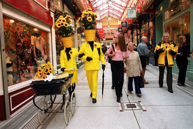 Yellow Pages launched a redesigned directory with the help of the infamous Natural Theatre Company in the city centre in September 1999.