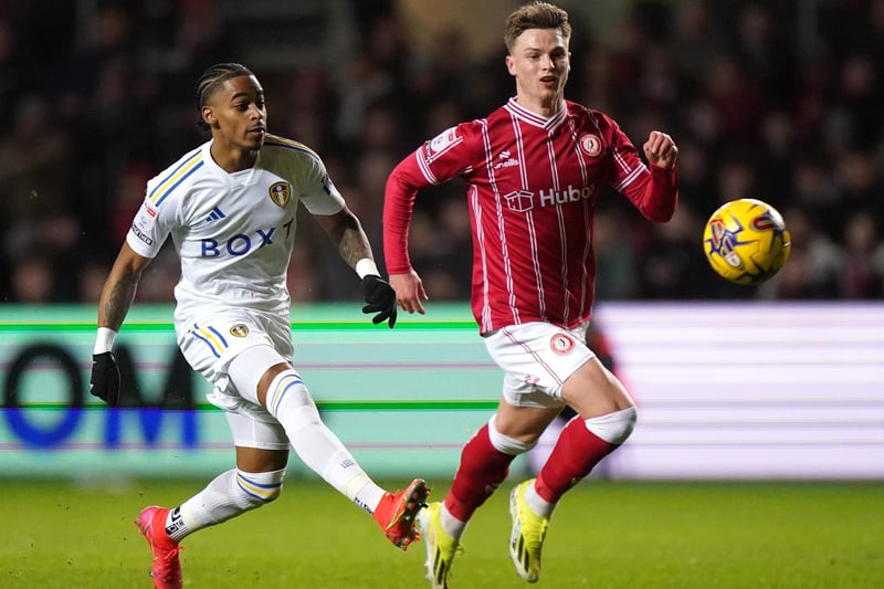 8 - A wonderful performance outside the area, nicking the ball away to create chances and running at Bristol City dangerously. Just couldn't add a finish, wasteful in the box.