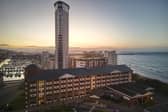 Dawn at Swansea Bay.