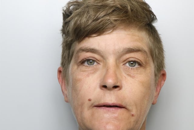 Sharon Ainley was jailed this week after attacking a man and woman with a bat, causing a broken facial bone to the female, and a bleed to the brain for the male. It came after drunken skirmishes broke out on a Castleford estate. Ainley, 44, and her two co-defendants were accused of scrapping like "alley cats" by Judge Robin Mairs. But he said that Ainley "appeared to be enjoying herself" as she struck the pair with the bat she had brought with her. Judge Mairs jailed her for 30 months and said: “It was obvious the way you were brandishing it you were looking forward to using it, and use it you did." (pic by WYP)