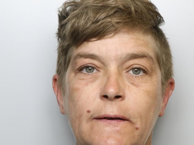 Sharon Ainley was jailed this week after attacking a man and woman with a bat, causing a broken facial bone to the female, and a bleed to the brain for the male. It came after drunken skirmishes broke out on a Castleford estate. Ainley, 44, and her two co-defendants were accused of scrapping like "alley cats" by Judge Robin Mairs. But he said that Ainley "appeared to be enjoying herself" as she struck the pair with the bat she had brought with her. Judge Mairs jailed her for 30 months and said: “It was obvious the way you were brandishing it you were looking forward to using it, and use it you did." (pic by WYP)