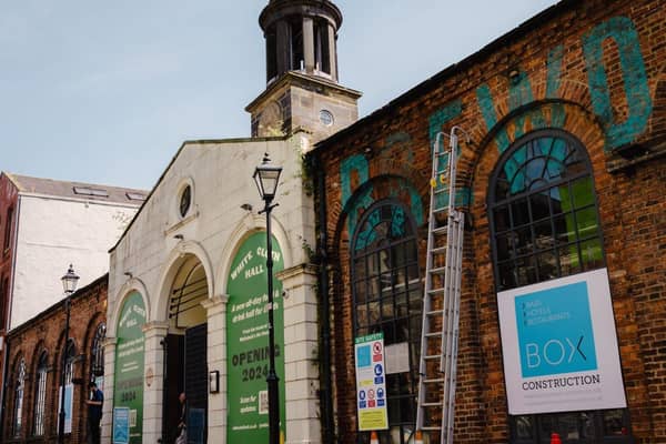 White Cloth Hall is a new all day food and drink hall set to open its doors in August this year