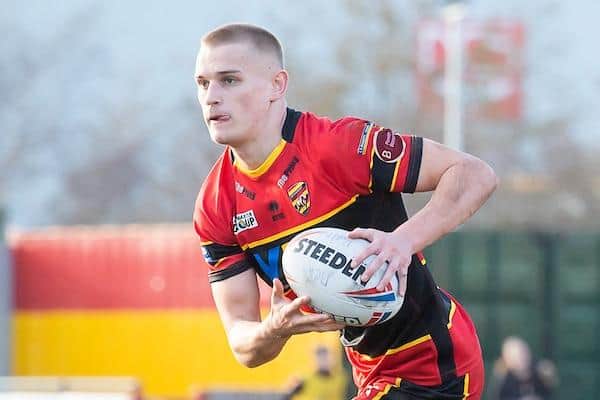 Luke Hooley had a spell with Dewsbury Rams in 2019. Picture by Allan McKenzie/SWpix.com.