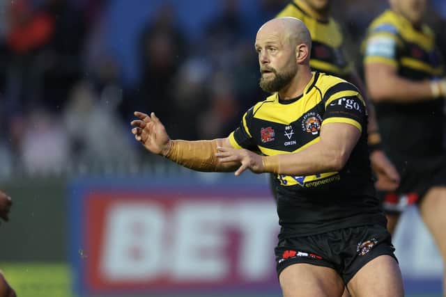 Paul McShane could return for Castleford Tigers when they face Huddersfield Giants on Sunday. Picture by John Clifton/SWpix.com.