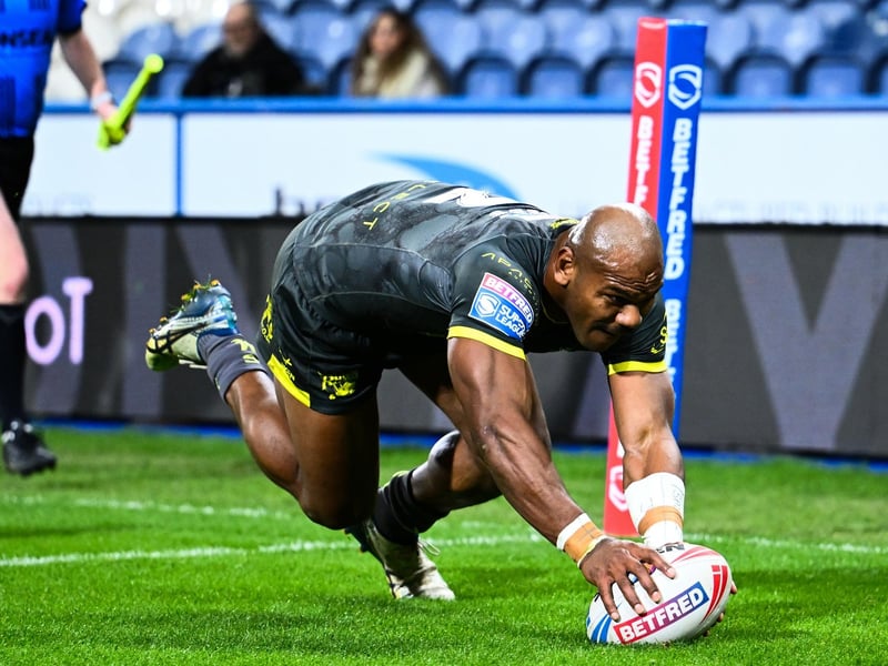 Has scored eight tries in three home games this year.