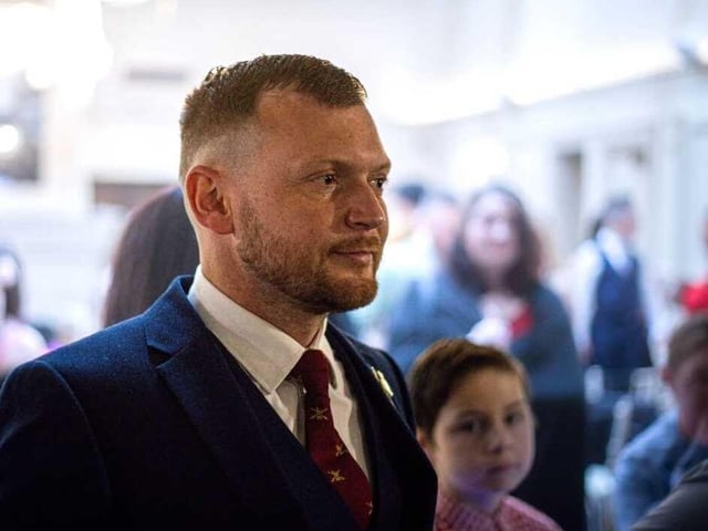 Lane corporal Rikki Drury, who suffered hearing damage while serving in the Army.