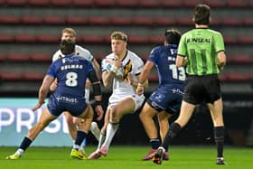 Alex Mellor has not played since suffering a broken leg during Castleford Tigers' loss to Toulouse Olympique in France on February 21. Picture by Fabrice Rodriguez/SWpix.com.