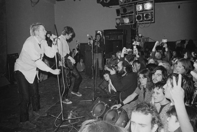 As part of the notorious Anarchy Tour of 1976, Sex Pistols, The Clash and The Damned rocked up to Leeds on December 6 amid a wave of controversy following the Pistols' infamous, sweary live appearance on Thames Television's Today programme. Despite the mythic status the show has taken on not everyone was a fan, with the YEP music critic describing it as 'musically bereft, verbally moronic and crude' and an 'abysmal performance of depravity rock'