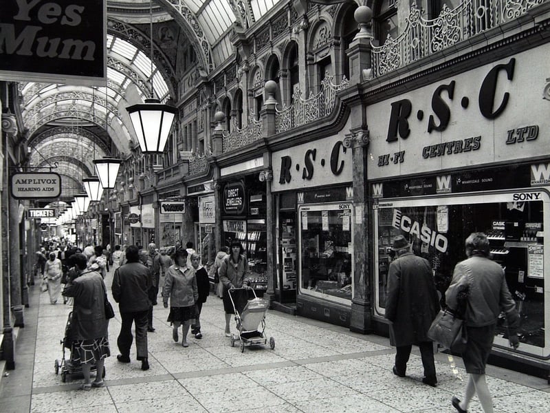 Do you remember these shops in County Arcade?