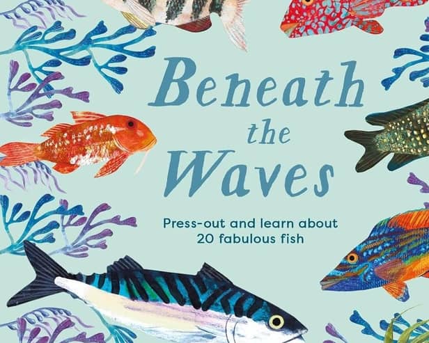 National Trust: Beneath the Waves: Press out and learn about 20 fabulous fish by Lauren Fairgrieve and Kate Read