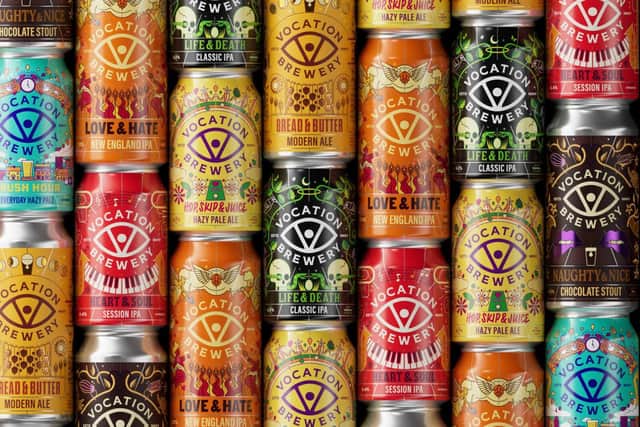 Vocation Brewery has reintroduced its eye icon, paying homage to the brand's heritage