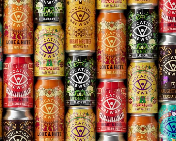 Vocation Brewery has reintroduced its eye icon, paying homage to the brand's heritage
