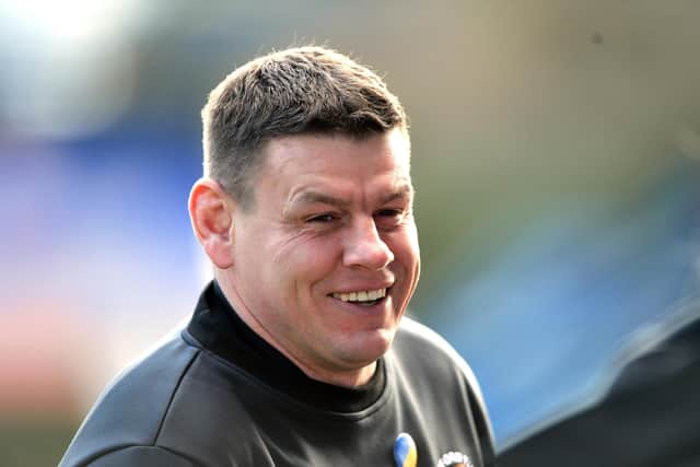 Tigers coach Lee Radford. Picture by Bruce Rollinson.