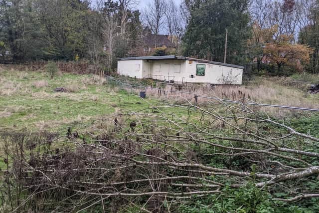 The site next to Meanwood Park was used by Highbury Works Cricket Club for more than 70 years, until it folded in 2004. Photo: LDRS
