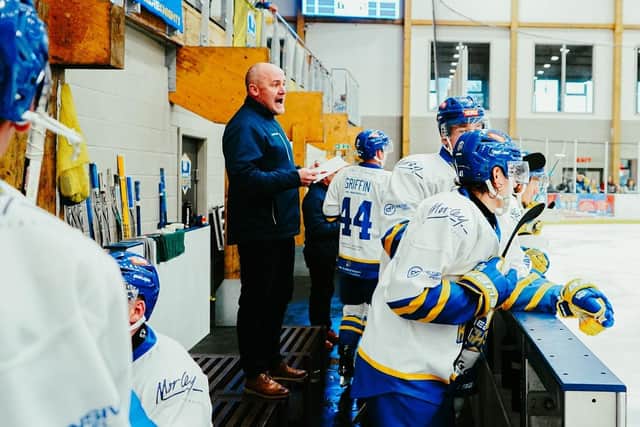 IMPRESSED: Leeds Knights' head coach, Ryan Aldridge, Picture: Jacob Lowe/Knights Media.