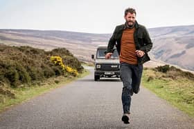 Elliot Stanley (Jamie Dornan) runs for his life in the new series of hit BBC thriller The Tourist (Picture: BBC/Two Brothers/Steffan Hill)