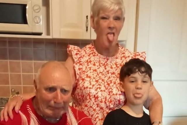 Charlotte Kandis said: "Allan Janet Harker Best grandparents we could ever wish for kind caring funny playful supportive simply the best."