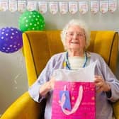 1-2 year old care home resident shares her secret to a long life