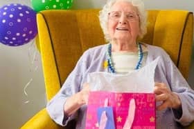 1-2 year old care home resident shares her secret to a long life