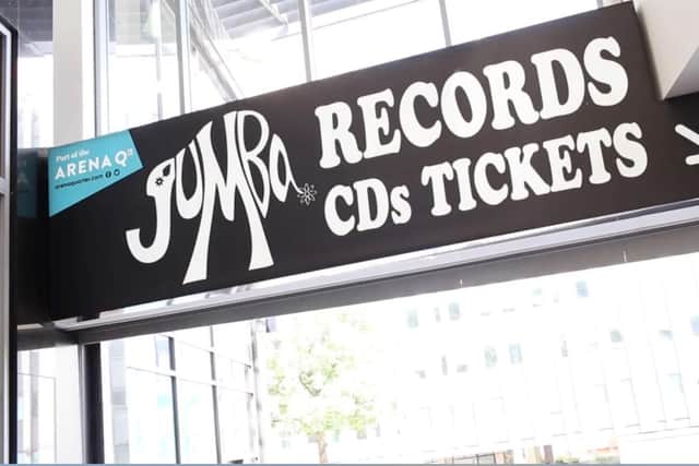 Jumbo Records in the Merrion Centre