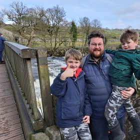 Richard O’Callaghan went to a Specsavers branch in Guiseley for a standard appointment, but swelling at the back of the eye was detected during his eye test.