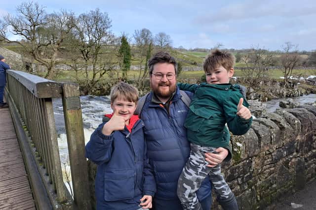 Richard O’Callaghan went to a Specsavers branch in Guiseley for a standard appointment, but swelling at the back of the eye was detected during his eye test.