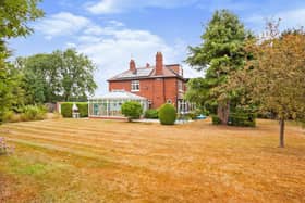 The £1.4m property has seven bedrooms and five reception rooms over three floors.