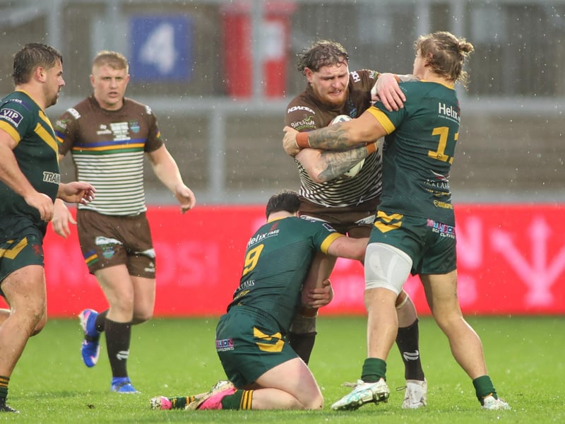 Former Leeds Rhinos forward Josh Jordan-Roberts had a big game for Hunslet ARLFC in their National League Premier Division Grand Final win against West Hull.