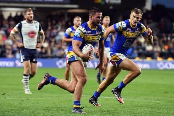 James Bentley impressed the YEP fans' Jury in Rhinos' win over Warrington. Picture by John Rushworth/SWpix.com.