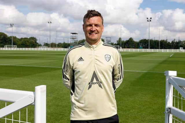 Leeds United Under 21 manager Michael Skubala.