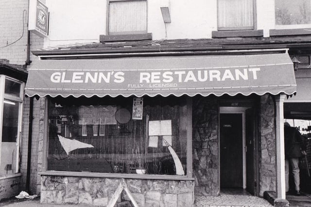 Unpretentious, homely even and small, this little eating place with a Caribbean flavour served up good value. Glenn's restaurant on Dewsbury Road built up a culinary following. Pictured in March 1985.