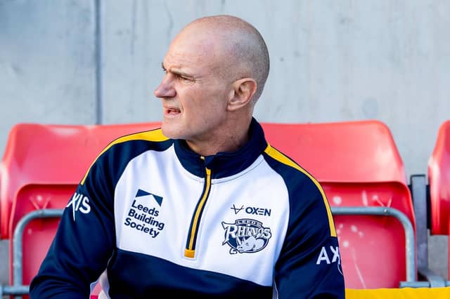 Leeds coach Brad Arthur has named an unchanged squad for today's visit to Warrington Wolves. Picture by Allan McKenzie/SWpix.com.