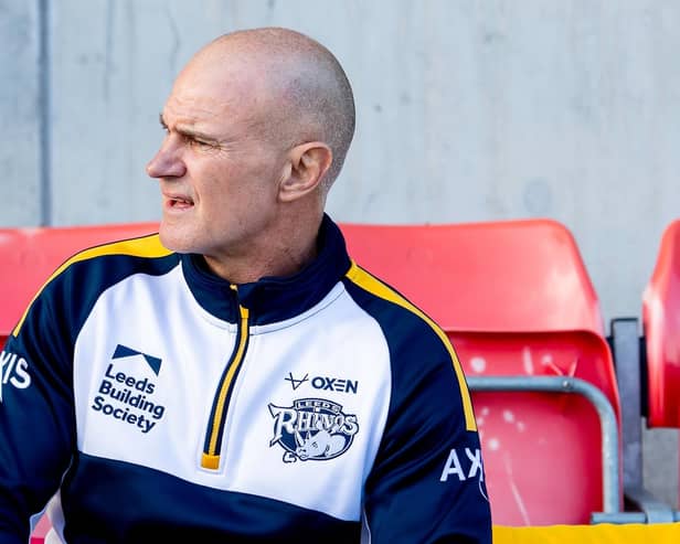 Leeds coach Brad Arthur has named an unchanged squad for today's visit to Warrington Wolves. Picture by Allan McKenzie/SWpix.com.