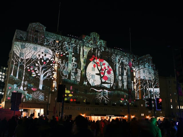 Sylvan Quiet by artist Novak on City Square. Photo: Jonathan Gawthorpe.