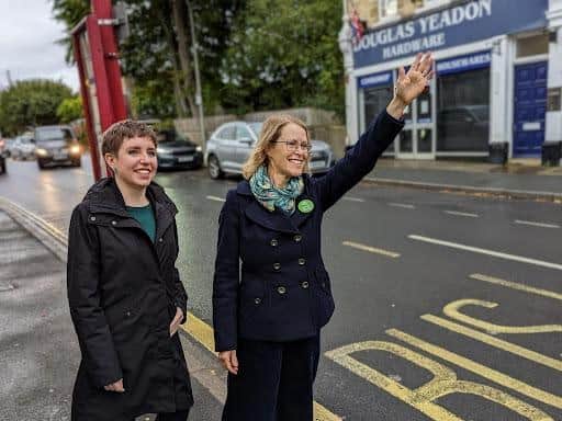 Green Party co-leader, Carla Denyerwith met up with local campaigner Penny Stables.
