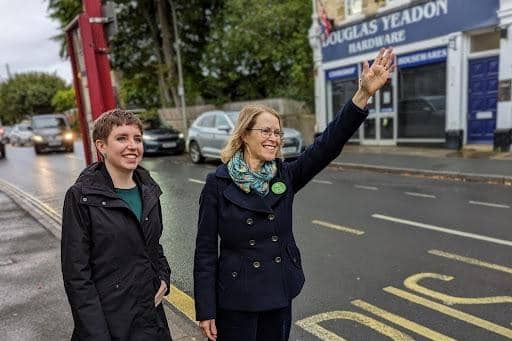 Green Party co-leader, Carla Denyerwith met up with local campaigner Penny Stables.