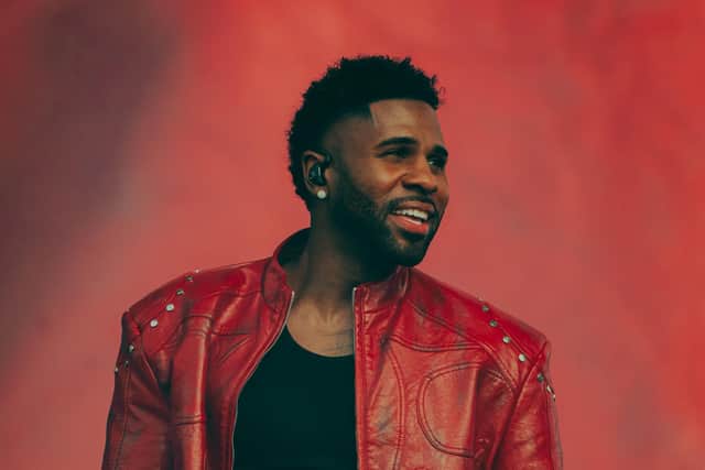 Jason Derulo playing at Roundhay Festival. Picture: Sophia J Carey