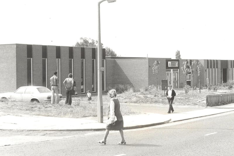 East Leeds Labour Club on Brooklands Avenue in Seacroft. Pictured in June 1976.