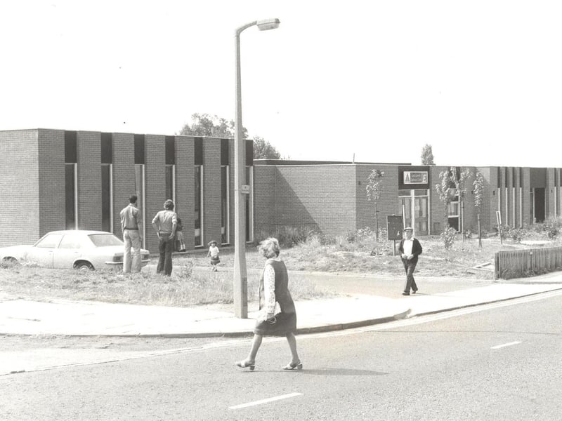 East Leeds Labour Club on Brooklands Avenue in Seacroft. Pictured in June 1976.