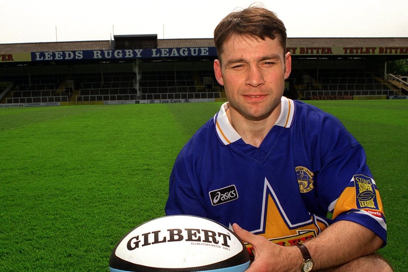 David Hulme was signed from Widnes to help Leeds avoid the drop midway through 1996. He did the job in nine appearances.