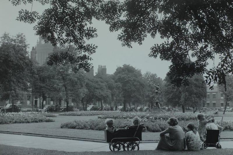 Park Square in August 1951.
