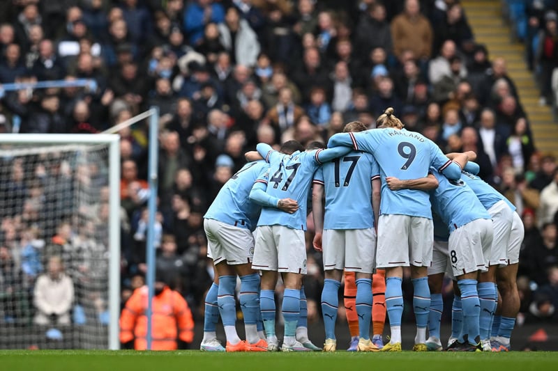 Manchester City are looking to defend their Premier League title (Photo by PAUL ELLIS/AFP via Getty Images)